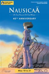 Nausicaa of the Valley of the Wind 40th Anniversary - Studio Ghibli Fest 2024 Poster